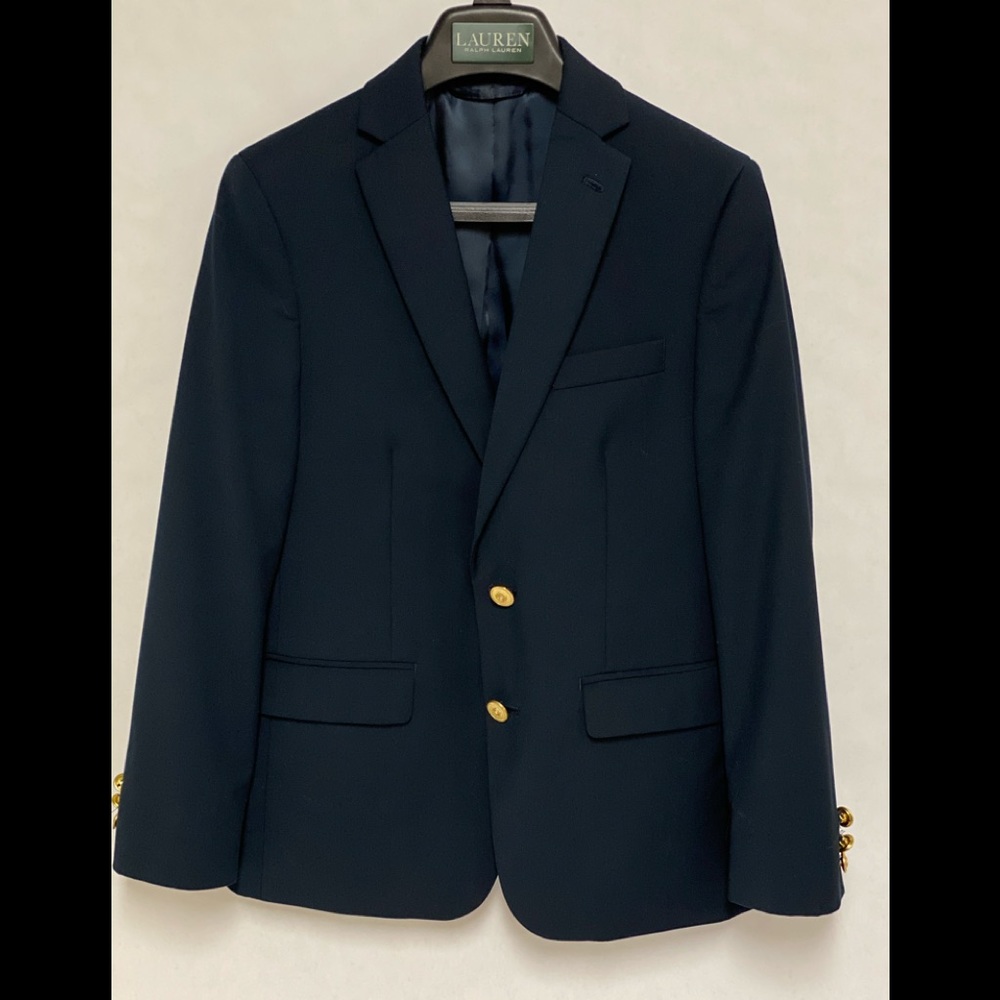 Boys navy Ralph Lauren blazer size 10H